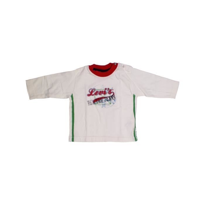 T Shirt Manches Longues Bebe Garcon Levi S 12 Mois Blanc Hiver Vetement Bebe Blanc Cdiscount Pret A Porter T Shirt Manches Longues Bebe Garcon Levi S 12 Mois Blanc Hiver Vetement Bebe Blanc Cdiscount Pret A Porter