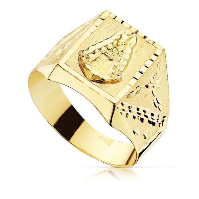 Chevaliere or 18k sale homme