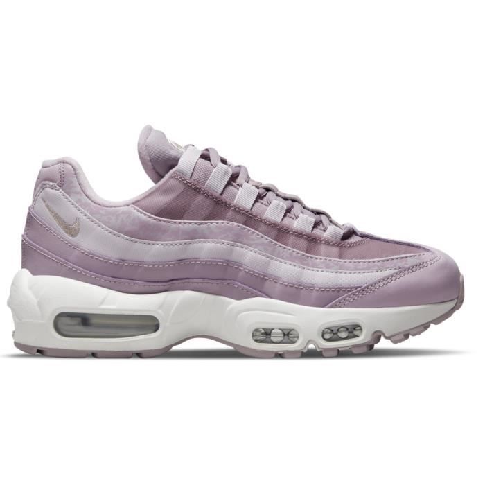 Chaussures de Running NIKE Air Max 95 Violet Femme Adulte Violet Cdiscount Sport