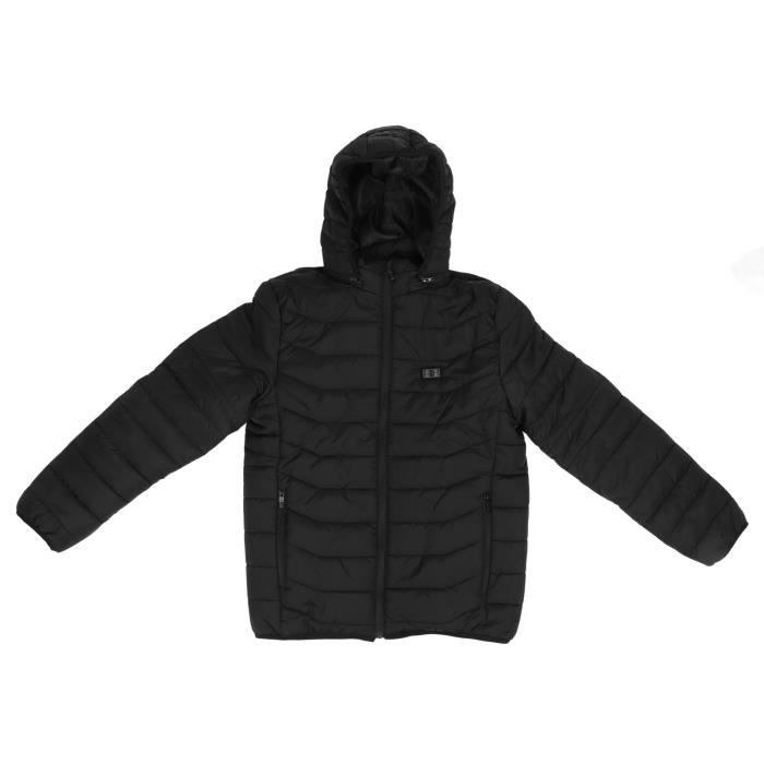 Veste Chauffante Enfant USB - 3 Zones De Chaleur, Imperméable, Pour Camping, Randonnée Ou Plein Air En Hiver