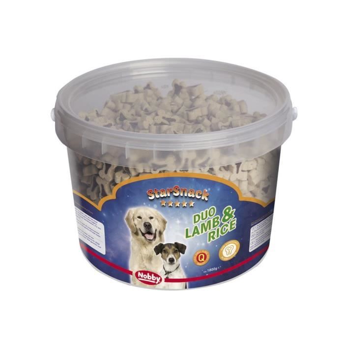 Nobby StarSnack Duo Lamb - Rice Seau 1800 g - 69798