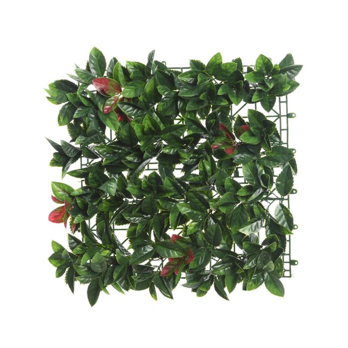 Pannello Siepe Artificiale Tropicale 100x100cm - Verde Modulare Per Interni Ed Esterni - Foto 11