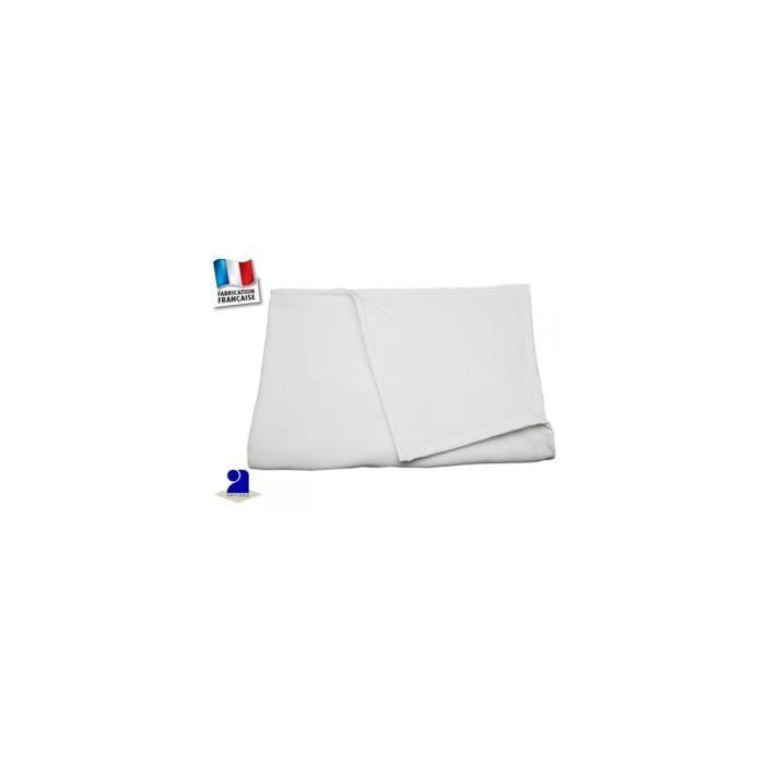 Couverture Bebe Blanche Polaire Et Velours Couleur Cdiscount Puericulture Eveil Bebe