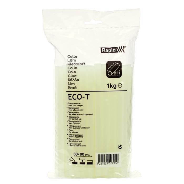 Bâtons de colle 12 mm ECO T de Rapid