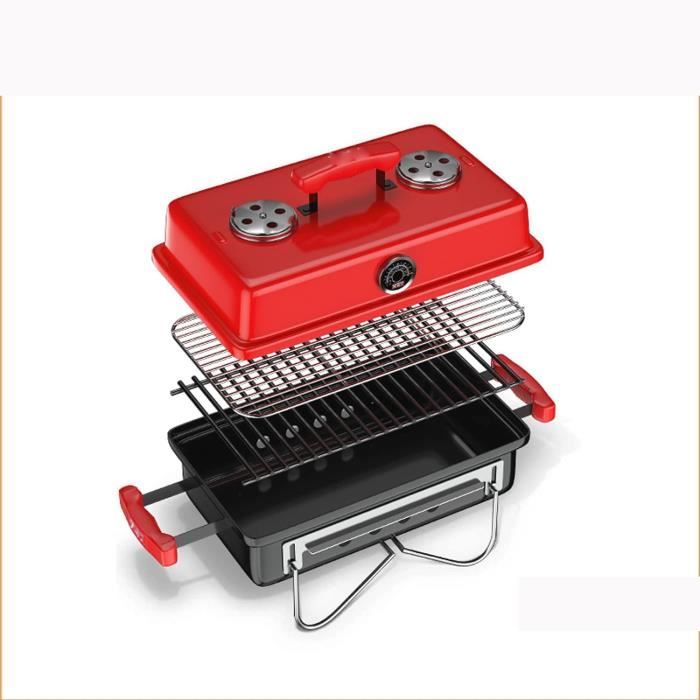 Mini Gril À Charbon, Poêle À Charbon D'Extérieur | Poêle À Barbecue Portable Avec Fonctions
