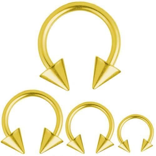 Piercing Fer à Cheval En Titane 14G (1,6mm) – Balle 5mm – Intérieur 13mm – Neuf Sans Boîte