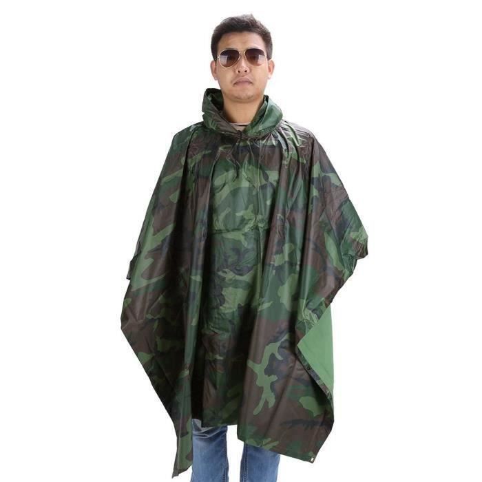 Poncho Imperméable Militaire MiL-TEC Kaki - Haute Qualité, Origine Ukraine - Neuf