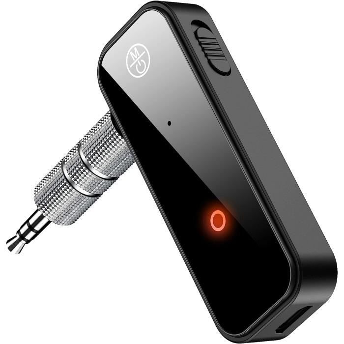Récepteur Bluetooth-Kit Voiture, Aux Adaptateur Bluetooth Voiture 3.5 mm  avec Sortie Stéréo Auxiliaire, Adaptateur Audio Portabl219 - Cdiscount TV  Son Photo