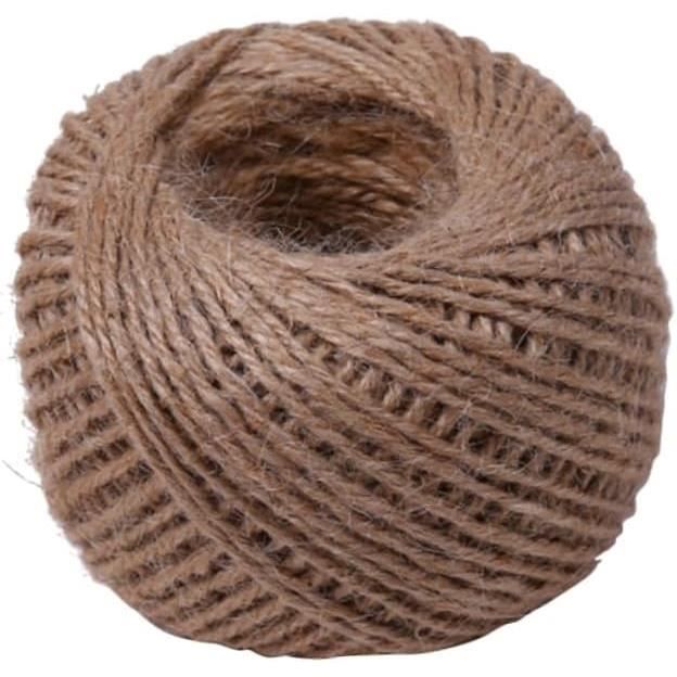 Lot De Six Ronds En Toile De Jute Poignées De Tiroir – Idéal