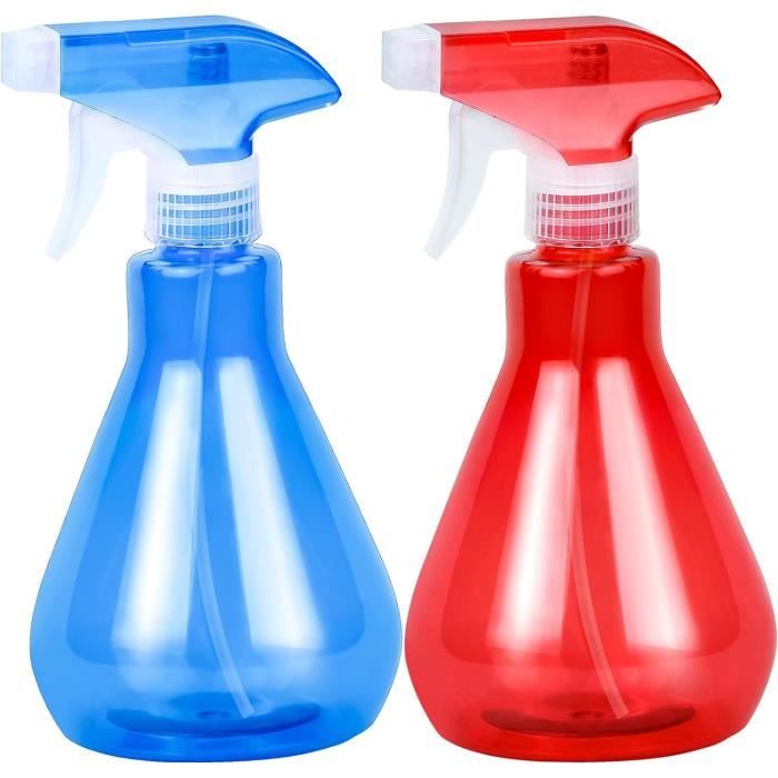 Lot de 2 Vaporisateur Vide, Bouteille de Pulvérisation Flacon Spray