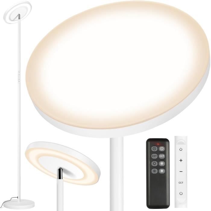 Lampadaire LED Smart 30W RGBIC - 16M De Couleurs, WiFi, Alexa/Google, Synchronisation Musique, 2-en-1