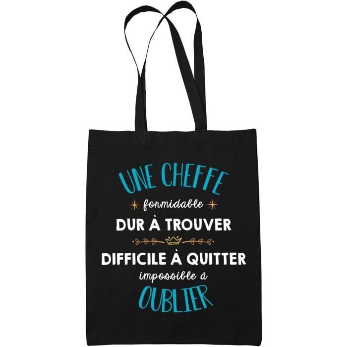 Mug Cadeau Chef De Service Formidable Planetee - Cadeau Départ Retraite Collègue Noir