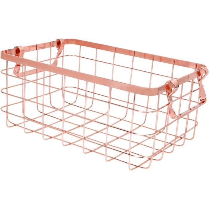 Panier Corbeille Vintage En Fer Forgé – Déco Maison Rustique (occasion)