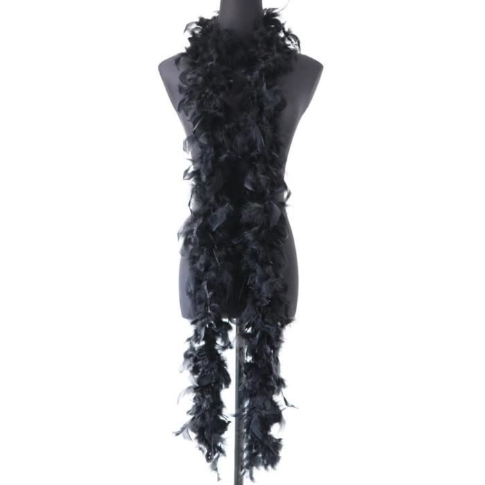 Boa En Plumes Violet 2 Mètres - Décoration Fête, Costume, Mariage, Photo, Déguisement, Artisanat - 4