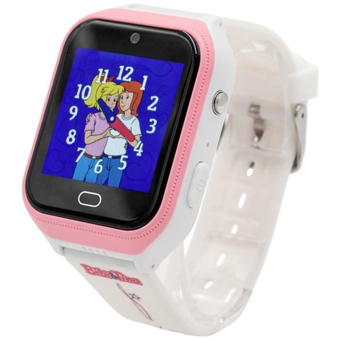 Montre connectée enfant - TECHNAXX - Bibi&Tina 4G - Smartwatch 4G - Localisation - Rose/Blanc