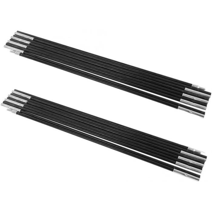 Poteaux De Tente En Fibre De Verre 4 M (ou 3m, 4.5m, 4.9m) - Pour Tente De Camping, Auvent - Léger, Pliable, Résistant