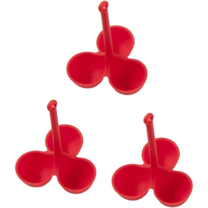 Qumiuu Support à Oeufs Pour Casserole,Accessoire Cuiseur