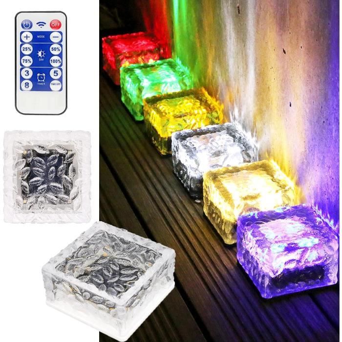 Présentoir Rotatif LED 7 Couleurs Pour Cristaux 3D, Verre D'Art Et Bijoux - Base Tournante Lumineuse Avec Rotation 360°
