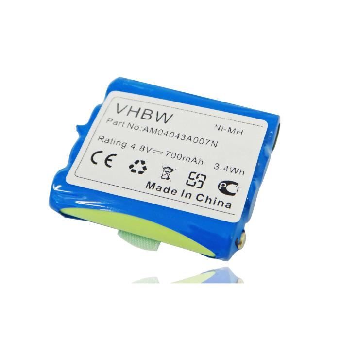 Akku Aaa Vhbw 2x Akku Kompatibel Mit DeTeWe Outdoor 8000, PMR8000 Cb Funkgerät