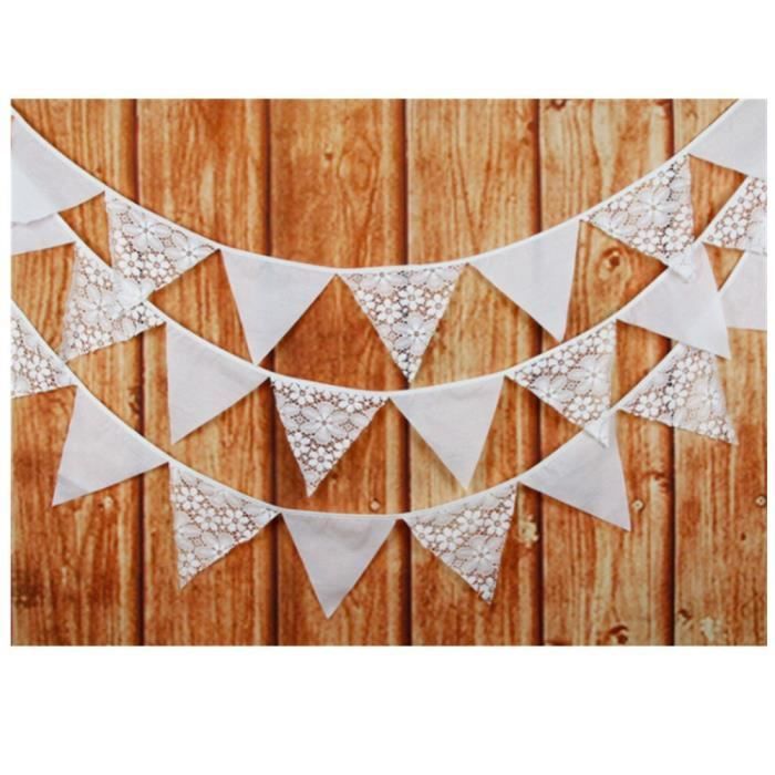 Bannière de Fanion en Tissu 33 Feet Guirlandes de Bannières Triangulaires Banderole de Bruant en Tissu Vintage avec Crochets de Suspension pour Fête Vacance Mariage Maison Jardin Décoration Bannière de Fanion en Tissu 33 Feet Guirlandes de Bannières Triangulaires Banderole de Bruant en Tissu Vintage avec Crochets de Suspension pour Fête Vacance Mariage Maison Jardin Décoration