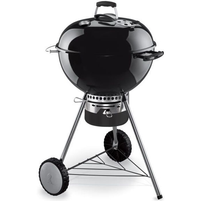 Barbecue à charbon Weber Master-Touch GBS 57cm - Noir - Surface de cuisson 57cm - Métal