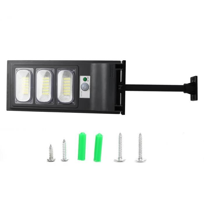 Ofuray Lampadaire Solaire Extérieur OF-5600W - Détection Mouvement, Éclairage 432 LED IP67