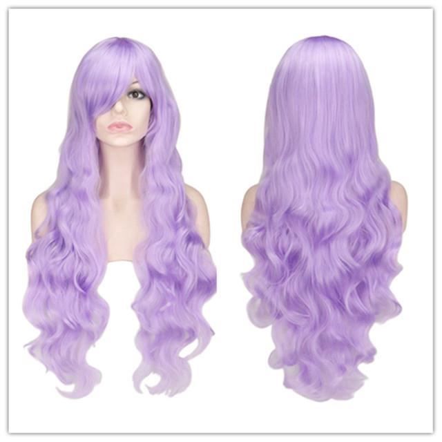 Topcosplay Perruque Femme Longue Bouclée Blonde - Perruque Cosplay Halloween Costume