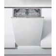 Lave-vaisselle Hotpoint Ariston HSIE 2B19 (45cm, 10couverts, tout intégré)-1
