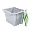 Poubelle porte armoire en plastique cuisine peut poubelles conteneurs de stockage pour placer  POUBELLE - CORBEILLE - SUPPORT SAC-1