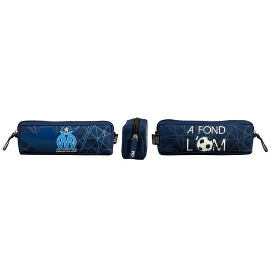 Collection officielle Olympique de Marseille Trousse scolaire chaussure OM