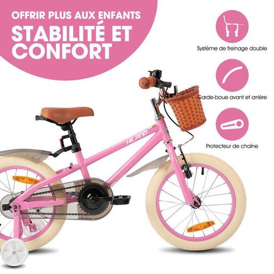 Cdiscount velo fille 16 pouces clearance