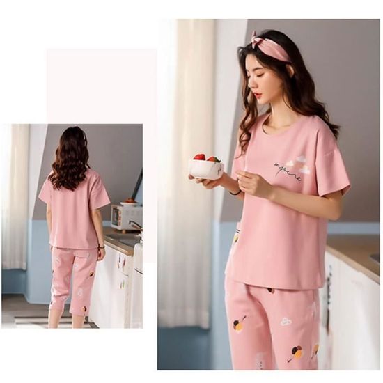 Pajama Doux Avec Poches Pantalon Pyjama Femme MoFiz Modal Doux