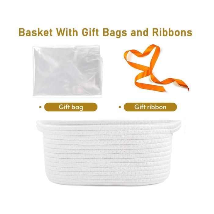 Lotvic Panier Cadeau, Kit De Panier, Panier Vide Avec Sacs En