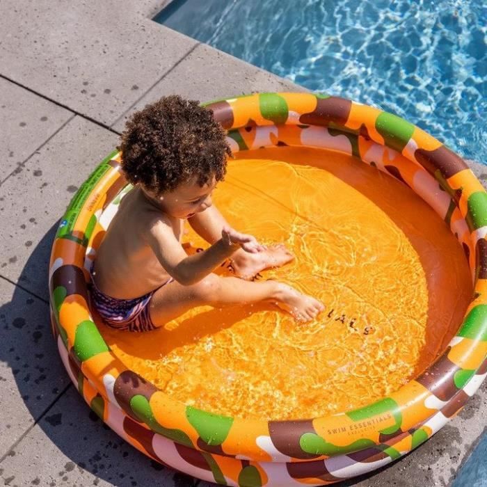 Piscine bébé à 2 anneaux 60 x 60 cm - Baleine | Swim Essentials Piscine bébé à 2 anneaux 60 x 60 cm - Baleine | Swim Essentials