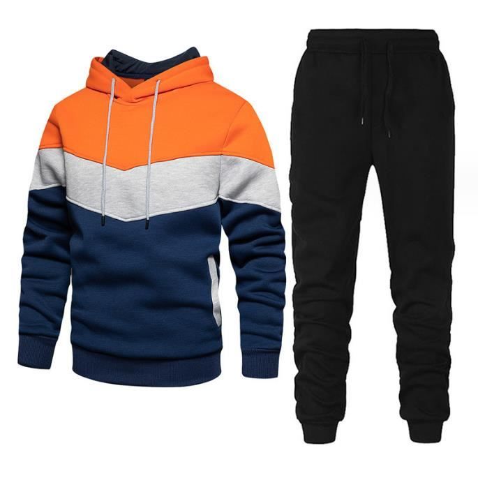 Ensemble jogging homme coton discount
