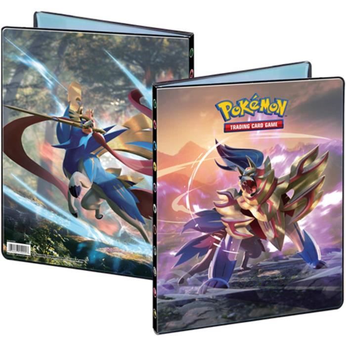 Kit de Rangement N°4 Cartes Pokémon 1 Classeur Portfolio A4 + 1