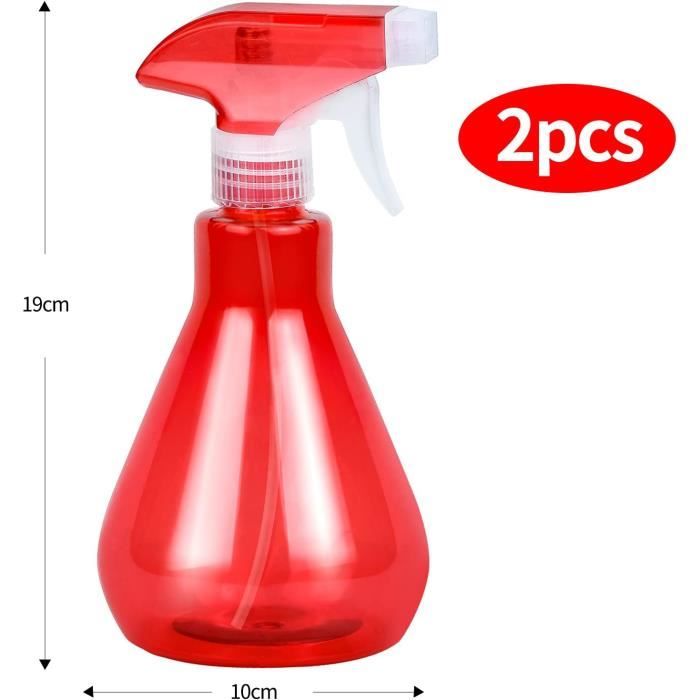 Vaporisateur Vide, 1L Spray Vide Pompe à Gâchette en Plastique PET avec 3 Modes (Pulvérisation
