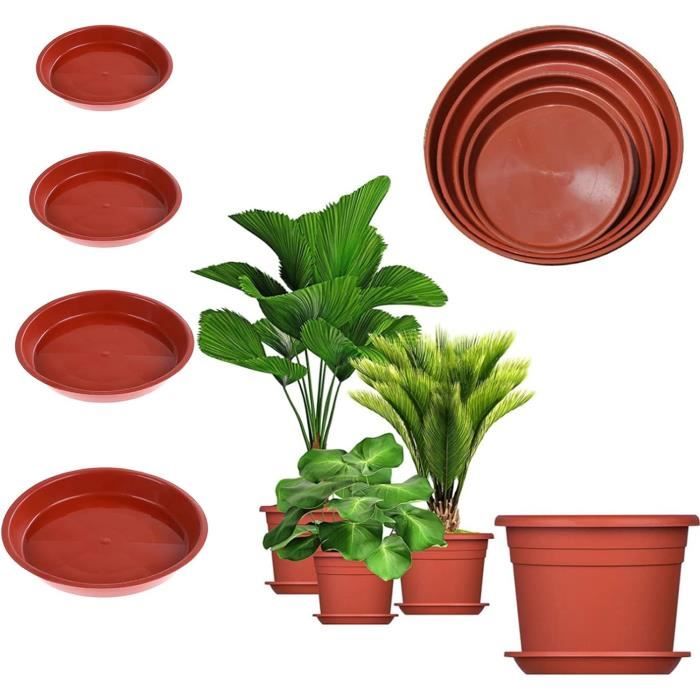 SOUCOUPE RONDE EN céramique pour pot de fleurs - Plateau pour plantes