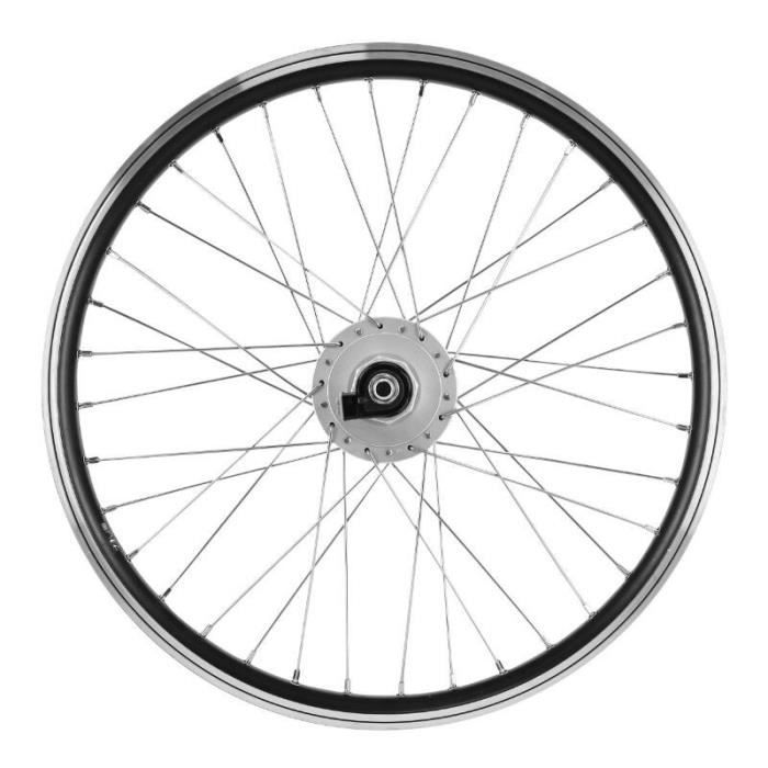 Roue VTT 20 Pouces Avant – Aluminium, Axe Plein 9x100, Vendue Avec écrou