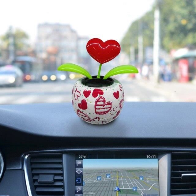 Désodorisant rotatif à énergie solaire pour voiture Désodorisant rotatif à énergie solaire pour voiture