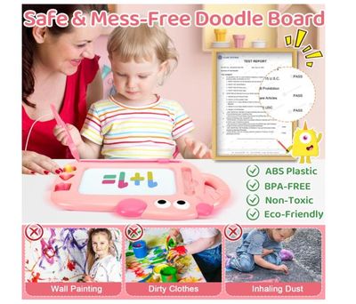 Jouets pour filles de 1 à 2 ans, tableau à dessin magnétique, jouets pour enfants filles garçons, cadeaux de Pâques pour enfants, - Jeux - Jouets Jouets pour filles de 1 à 2 ans, tableau à dessin magnétique, jouets pour enfants filles garçons, cadeaux de Pâques pour enfants, - Jeux - Jouets