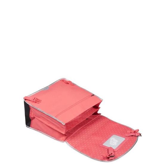 Cartable Ikks ref ikks43888 Captain Corail 41 33 17 Rose Cdiscount