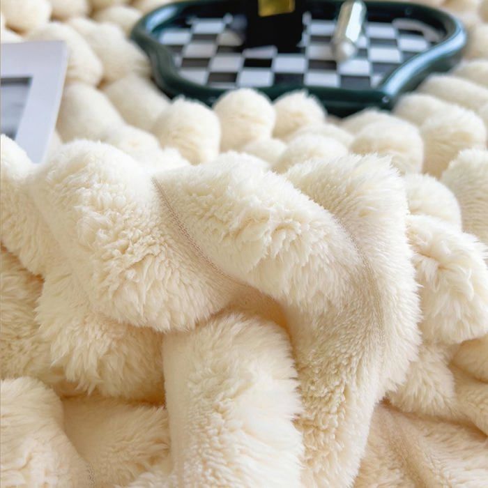 Couverture Douillette, Couvre-lit/couverture De Canapé Chaude Et Moelleuse Pour Maman Femme Et Petite Amie 200 X 230 Cm Beige 91735386
