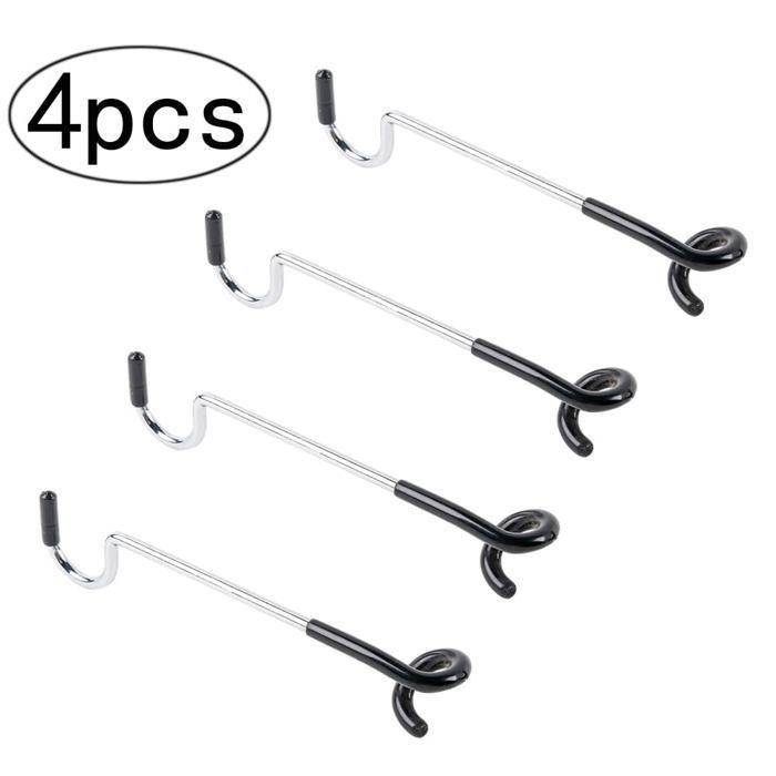 4 Crochets En S Pour Tente Camping – Acier Inoxydable – 14 Cm – Support Suspension Lampe, Théière