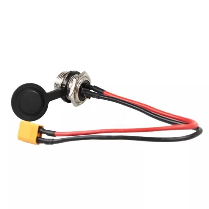 Câble De Charge GX16 Vers XT30 Pour Scooter électrique - Compatible Joyor Y8-S, Longueur 180 Mm, Plug-and-play
