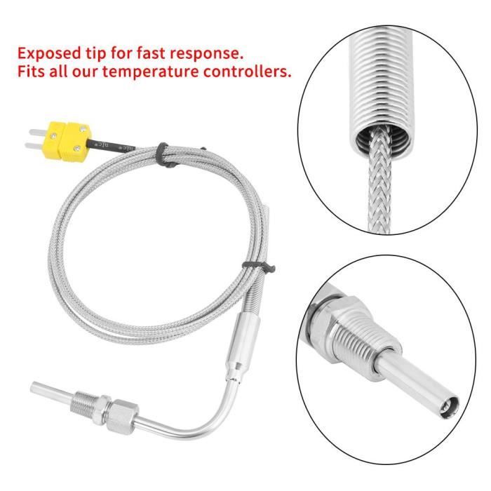 HAPPY-Kit de thermocouple Kit de Protection Thermocouple de Cuisinière à Gaz  Sonde de Détection de Température avec - Cdiscount Auto