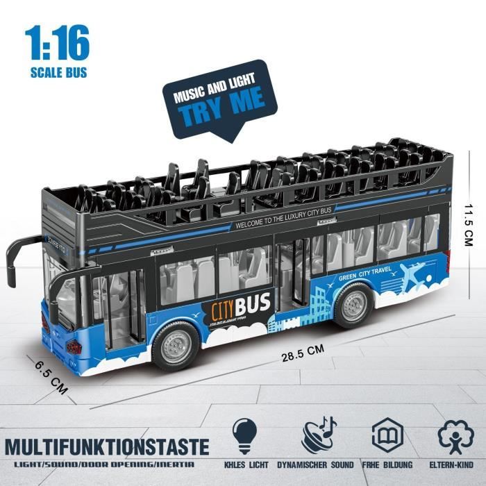 Bus jouet - Bus jouet à deux étages