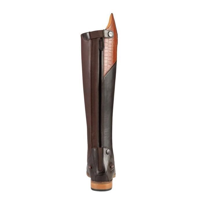 Bottes D'équitation Longues En Cuir Regent - Taille UK 4 (EU 37) - Marron - Neuves