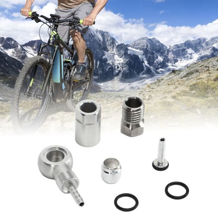 Durite De Frein Hydraulique Vélo 3 Mètres Avec Olives Et Inserts - Pour Freins à Disque Hydrauliques - 11