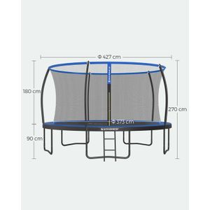 TENTE D'OMBRAGE TENTE de trampoline Auvent Tente de trampoline